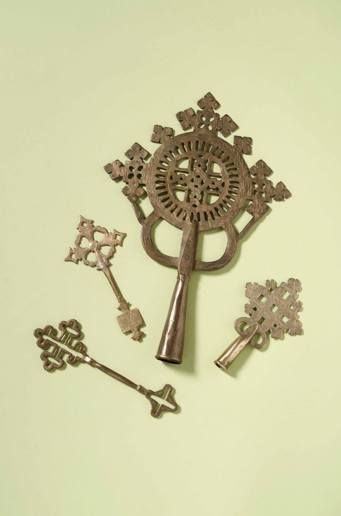 Ethiopian Christian crosses from the Nina Seferović gift-collection (photo V. Popović)