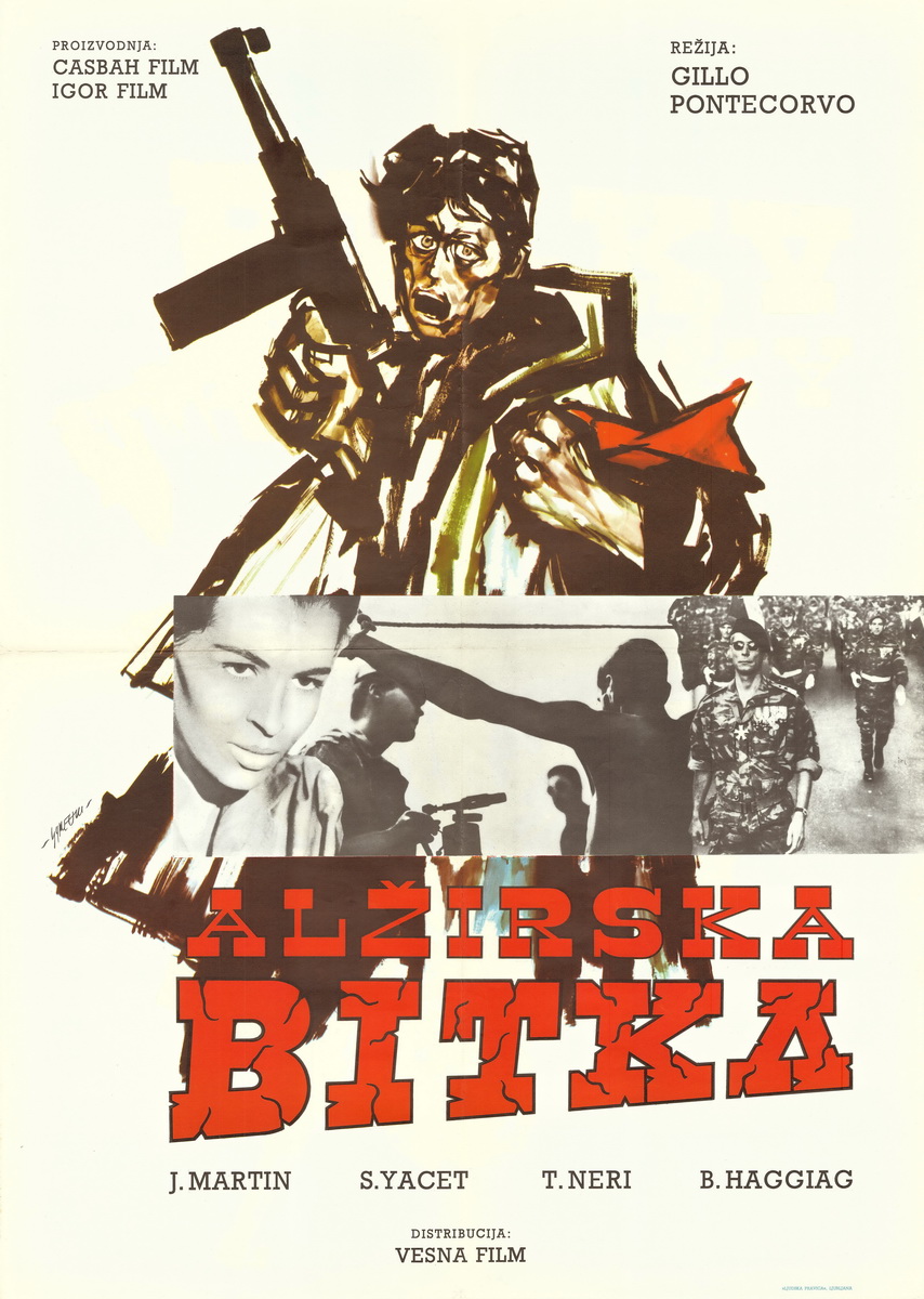 Alžirska bitka, poster - Dokumentacija MAU