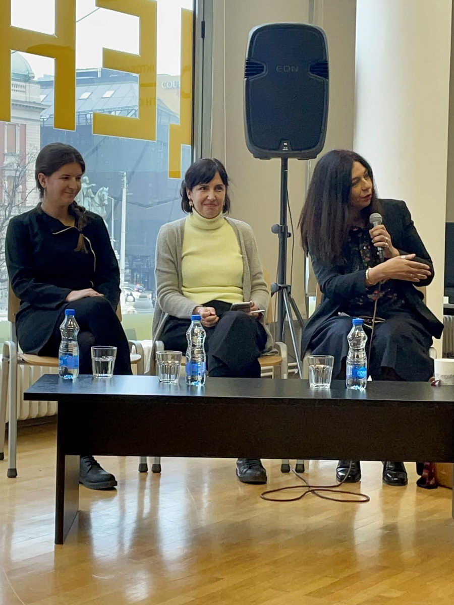 Ana Knežević, Emilia Epštajn and Lina Džuverović
